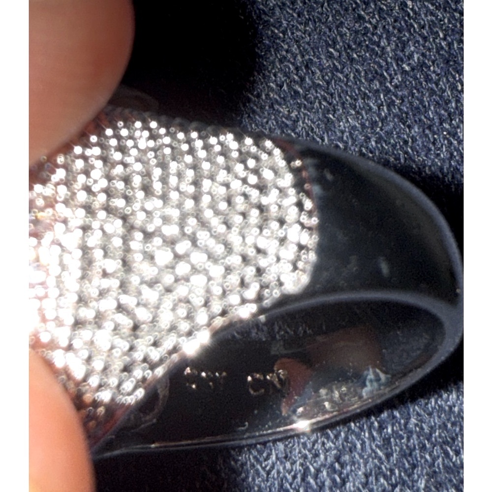 Statement Pearl Cocktail Ring 925 Sterling Silver Pavé CZ QVC Sz7 NWT - Picture 7 of 7